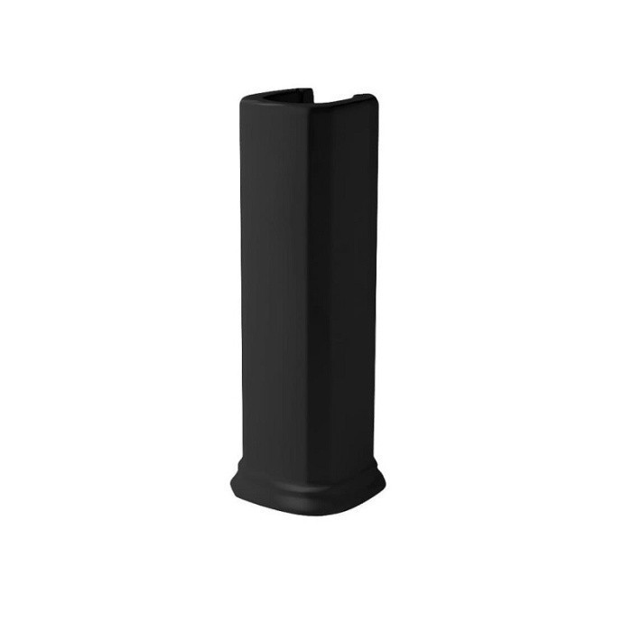 ArtCeram колонна для раковины, cic001 03 00 civitas цвет: черный глянцевый