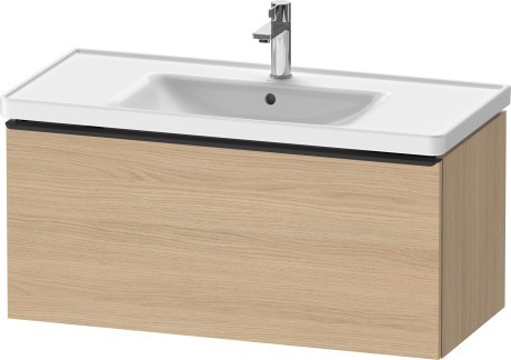 Duravit тумба подвесная под раковину 984 мм х 452 мм, d-neo, de425603030 цвет: натуральный дуб