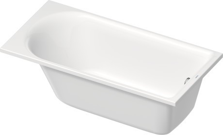 Duravit встраиваемая ванна 1500 мм х 750 мм, c одним наклоном для спины, d-neo, 700471000000000 цвет: белый