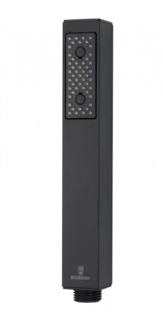 Bossini напольный однорычажный смеситель для ванны со шлангом 1250 мм и лейкой, aki, черный арт. z00772.073