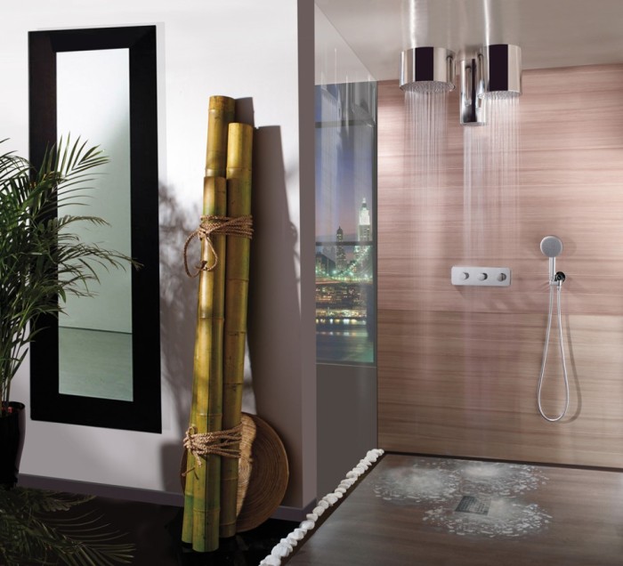 Bossini верхний душ onox 1 режим, oki, хром арт. h80410.030