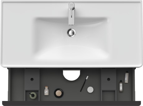 Duravit тумба подвесная под раковину 984 мм х 452 мм, d-neo, de435602222 цвет: белый глянцевый