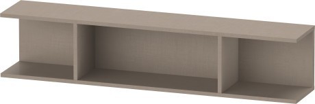 Duravit полка подвесная в ванную комнату с 3 отделениями 150 мм х 800 мм х 170 мм, ketho.2, k21208075750000 цвет: лён