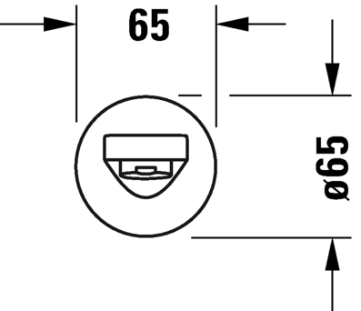 Duravit излив для ванны 171 мм, tulum, tu5240010046 цвет: черный матовый