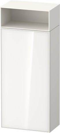 Duravit средний шкаф петли слева 240 мм х 400 мм х 961 мм, zencha, ze1351l64840000 цвет: белое стекло/белый суперматовый