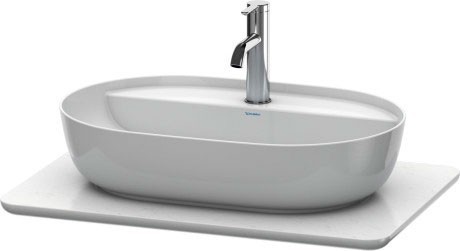 Duravit столешница для раковины кварцевый камень структурный, luv, lu946501717
