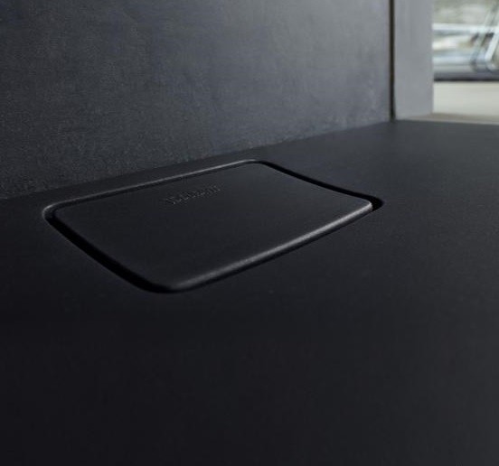 Duravit душевой поддон 1000 мм х 1000 мм, stonetto, 720167680000000 цвет: антрацит