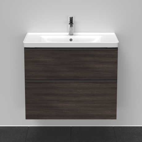 Duravit тумба подвесная под раковину 784 мм х 452 мм, d-neo, de435505353 цвет: каштан темный