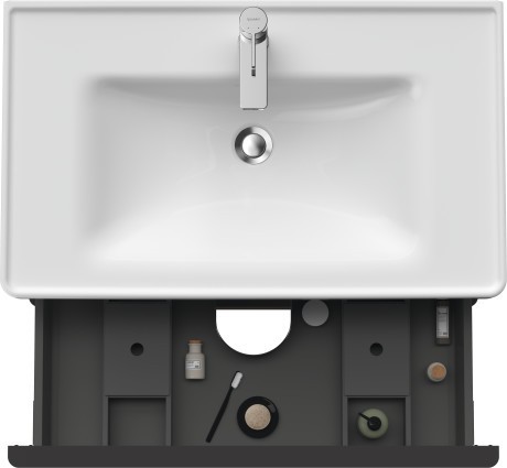 Duravit тумба подвесная под раковину 784 мм х 452 мм, d-neo, de435505353 цвет: каштан темный