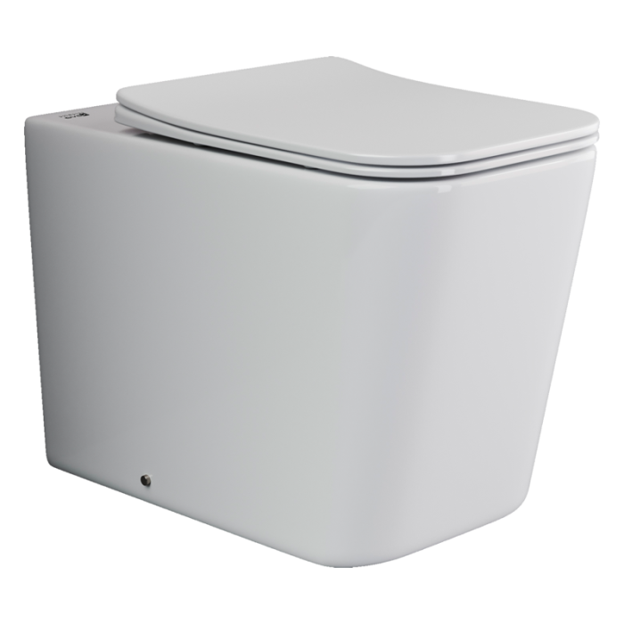 Ceramicanova унитаз с сиденьем cubic, cn1809 цвет: белый