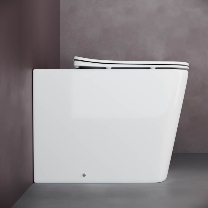 Ceramicanova унитаз с сиденьем cubic, cn1809 цвет: белый