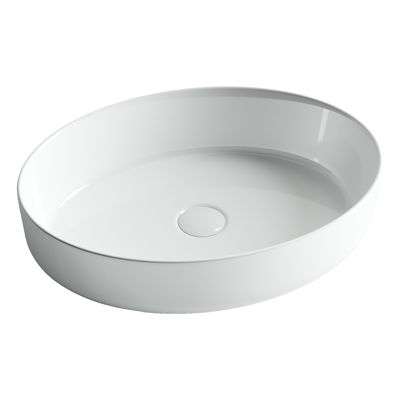 Ceramicanova раковина накладная element, cn5002 цвет: белый