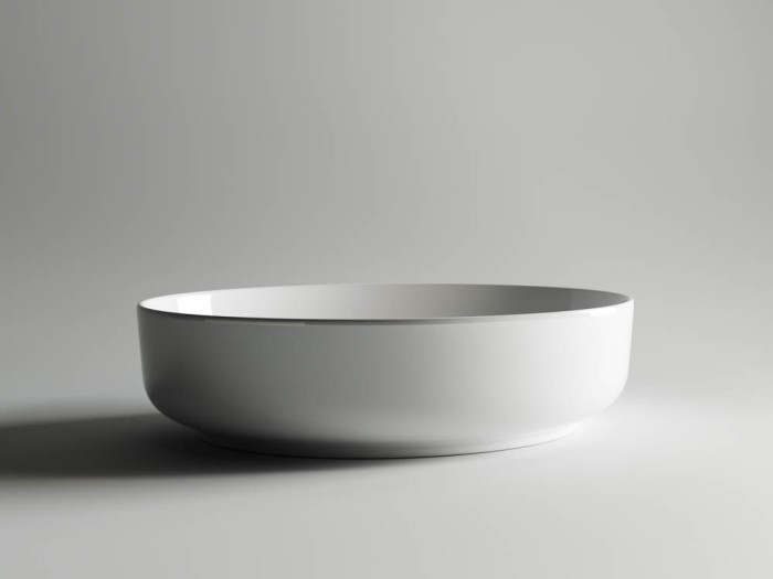 Ceramicanova раковина накладная element, cn5002 цвет: белый