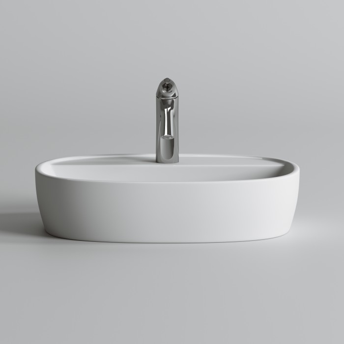 Ceramicanova раковина накладная element, cn6036 цвет: белый