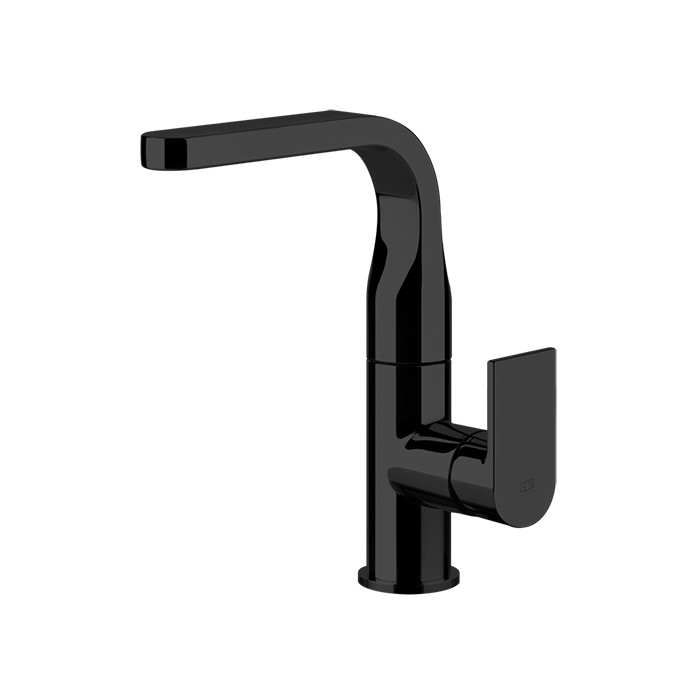 Gessi Смеситель для раковины, на 1 отв, с донным клапаном, Emporio Via manzoni, 47123#299 цвет: black xl