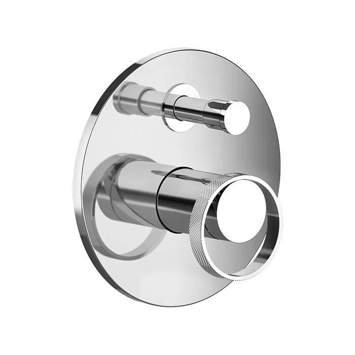 Gessi Встраиваемый однорычажный смеситель на 2 выхода с перекл., Anello, 63377#031 цвет: хром