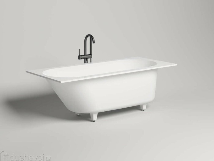 Salini ванна встраиваемая 170x70, ornella, 102313m цвет: матовый белый