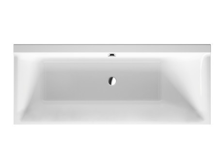 Duravit акриловая ванна 1700 х 700 c наклоном для спины справа, p3 comforts, 700374000000000 цвет: белый