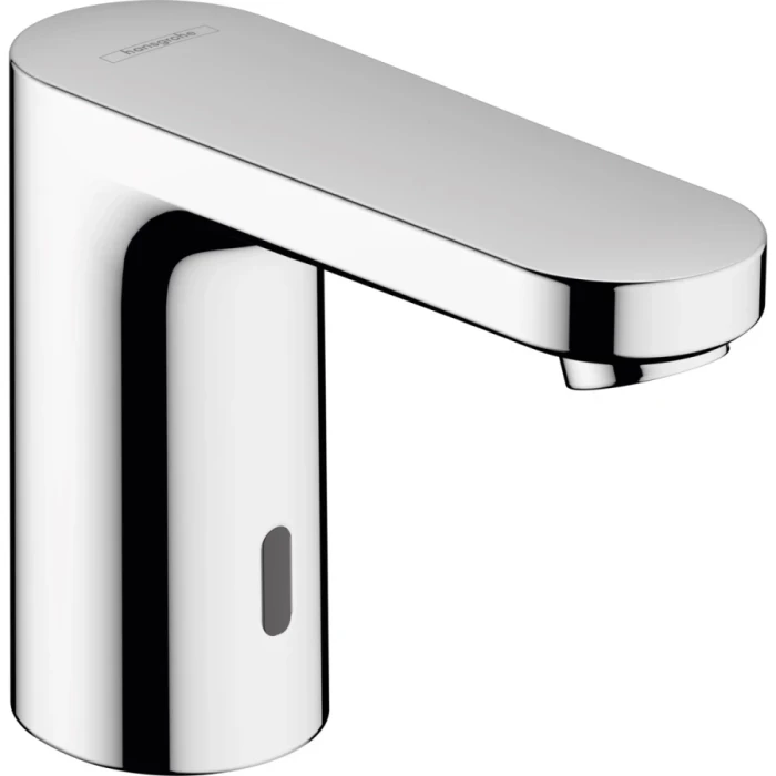 Hansgrohe смеситель для раковины, электронный, с регулировкой температуры, питание от сети 230 в, Vernis Blend, хром арт. 71501000