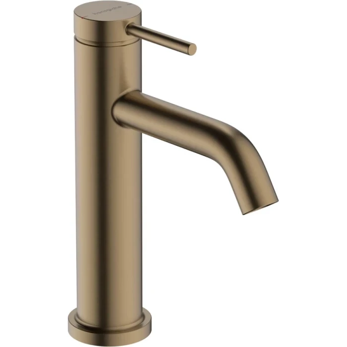 Hansgrohe смеситель для раковины без донного клапана, Tecturis S, бронза арт. 73311140