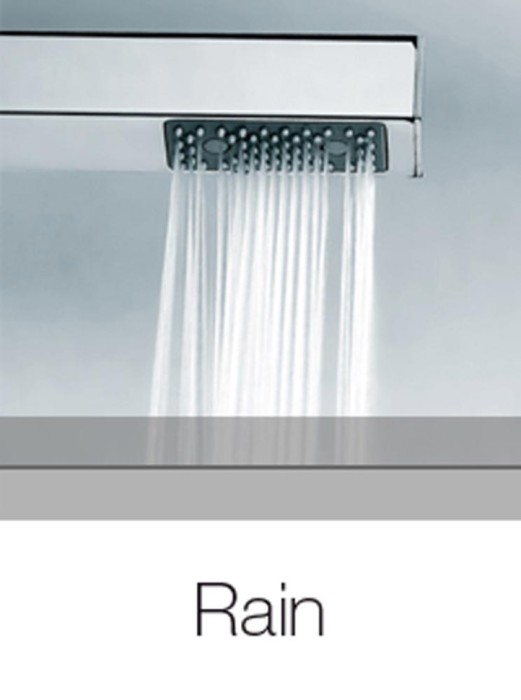 Bossini напольный однорычажный смеситель для ванны со шлангом 1250 мм и лейкой, aki, никель арт. z00771.094