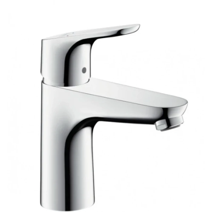 Hansgrohe смеситель для раковины 100, без донного клапана, Focus E2, хром арт. 31517000