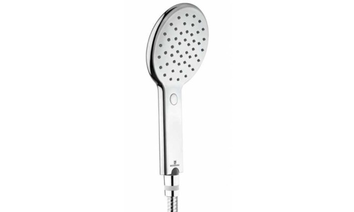 Bossini лейка для душа fit-air 1 режим, agua, хром арт. b00172.030