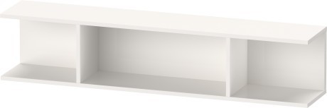 Duravit полка подвесная в ванную комнату с 3 отделениями 150 мм х 800 мм х 170 мм, ketho.2, k21208022220000 цвет: белый глянцевый