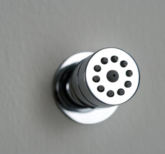 Bossini форсунка боковая для душа gom, tondo, хром арт. i00137.030