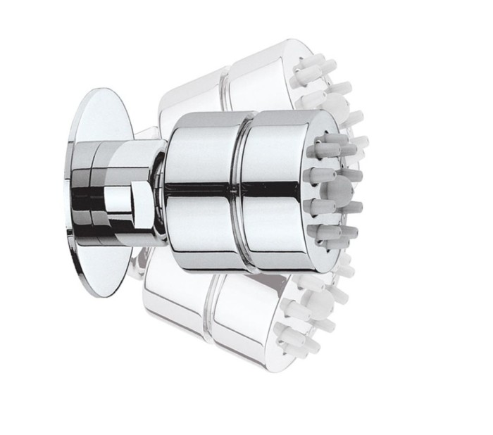 Bossini форсунка боковая для душа gom, tondo, хром арт. i00137.030