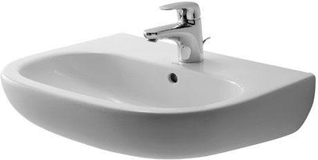 Duravit раковина подвесная 55х43см, d-code, 23105500002 цвет: белый