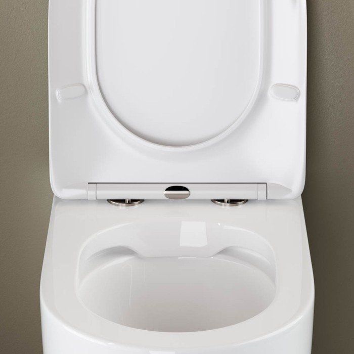 Ceramicanova унитаз с сиденьем mia, cn1810 цвет: белый