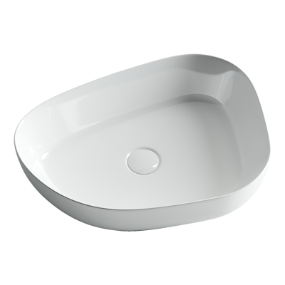 Ceramicanova раковина накладная element, cn5003 цвет: белый