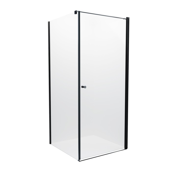Душевое ограждение 80x90x195, New trendy Superia black, черный арт. K-0800