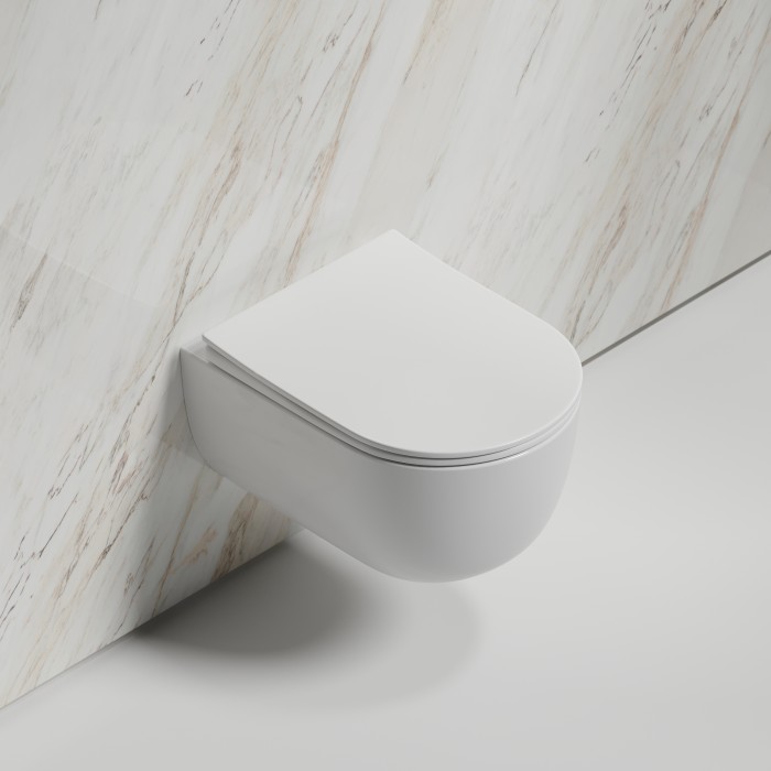 Ceramicanova подвесной унитаз modena, cn6063 цвет: белый
