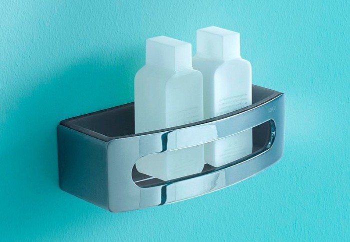 Keuco полка для душа (корзина), elegance new, белый, хром арт. 11658 010000