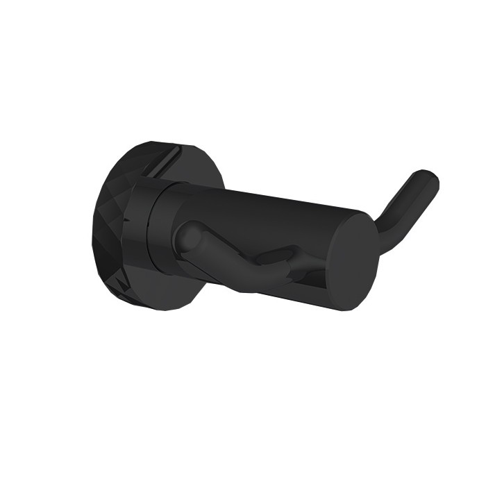 Fima Carlo Frattini крючок двойной, подвесной, accessori, черный арт. f6004t/2vns