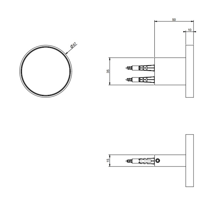 Gessi Крючок, подвесной, Origini, 66521#707 цвет: black metal brushed pvd