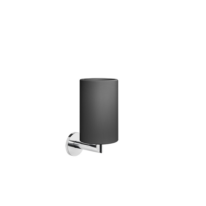 Gessi Стакан для зубных щеток настенный черный, Tondo, 63608#031 цвет: хром