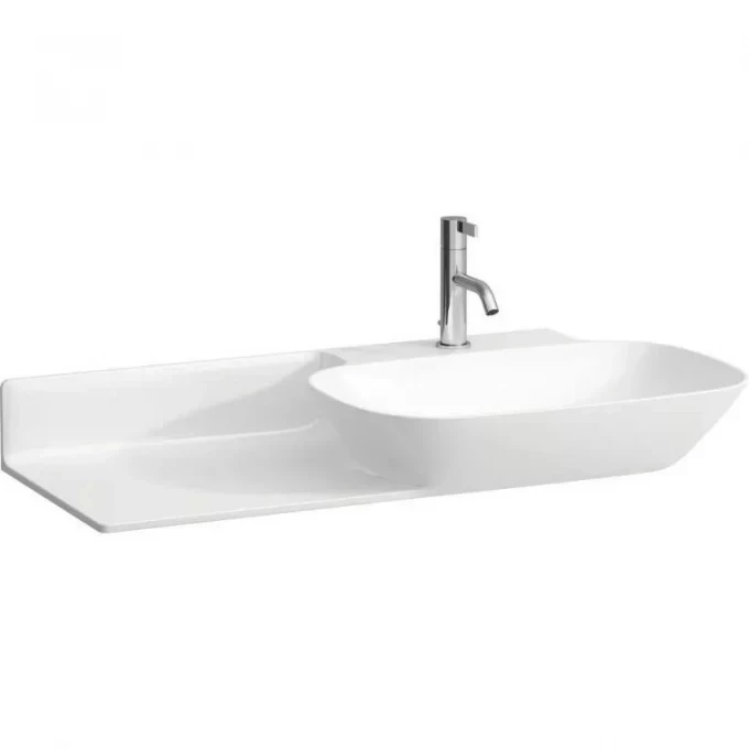 LAUFEN раковина 90x45 полочка слева, INO SAPHIR KERAMIK - 8.1330.1.000.104.1