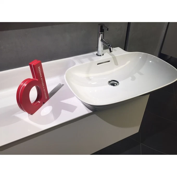 LAUFEN раковина 90x45 полочка слева, INO SAPHIR KERAMIK - 8.1330.1.000.104.1