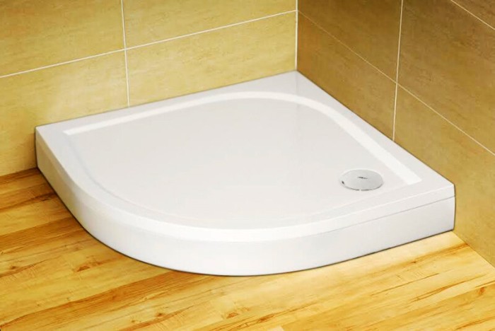 Radaway душевой поддон из искусственного камня 90x90x13 белый, Paros - MBA9090-03-1