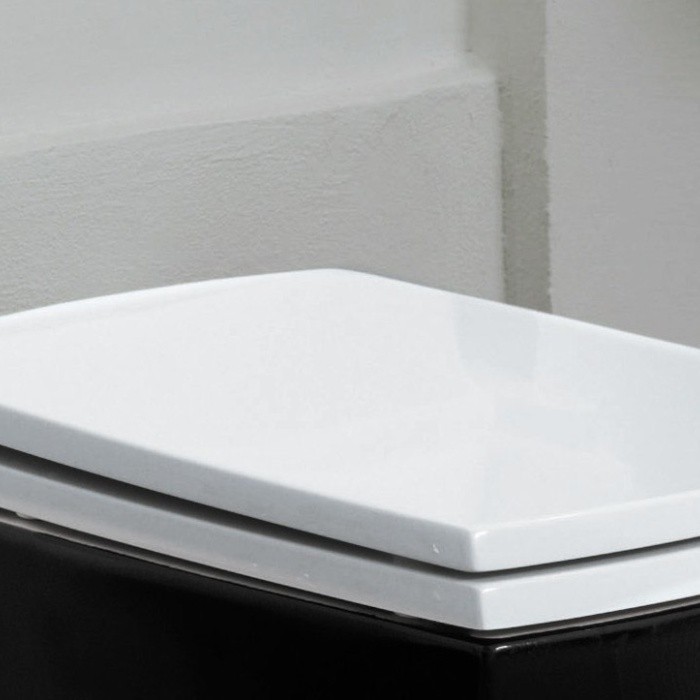 ArtCeram сиденье с крышкой для унитаза, jza006 01 72 jazz цвет: белый