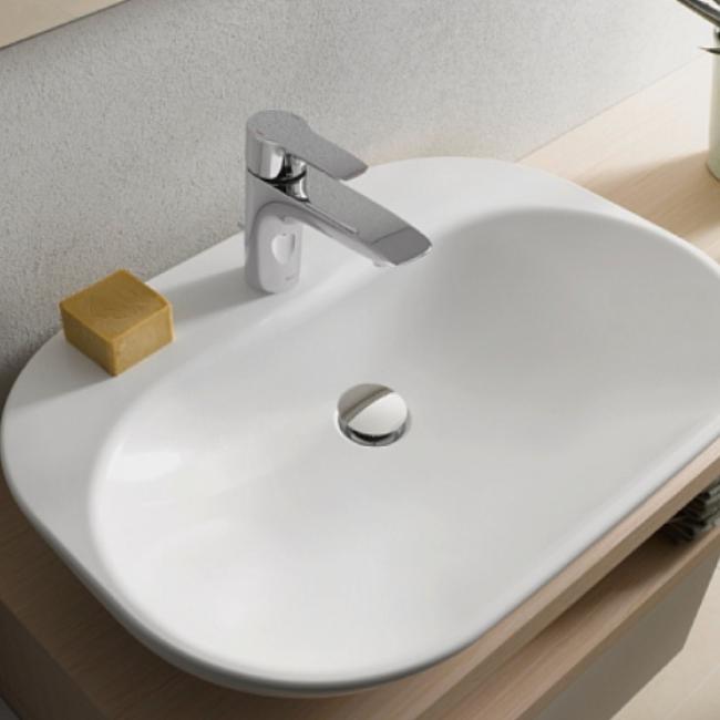 TOTO раковина накладная, 650 мм, MH арт. LW180YBT1#XW