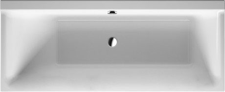 Duravit акриловая ванна 1700 х 700 c наклоном для спины слева, p3 comforts, 700373000000000 цвет: белый
