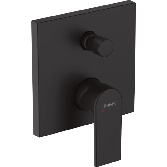 Hansgrohe смеситель для ванны, Vernis Shape, черный арт. 71469670
