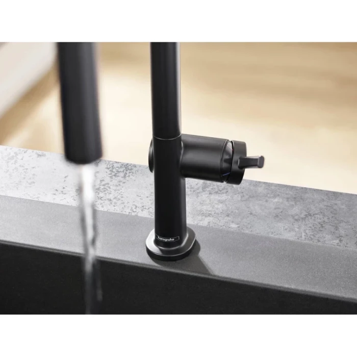 Hansgrohe смеситель для кухни, Talis M54, черный арт. 72801670