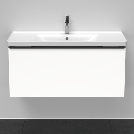 Duravit тумба подвесная под раковину 984 мм х 452 мм, d-neo, de425601818 цвет: gres pietra grey opaco