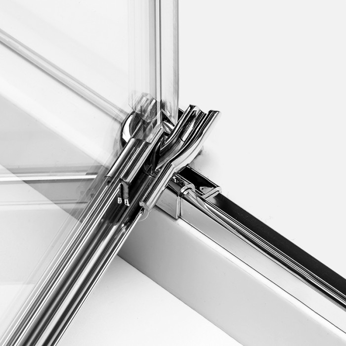 Дверь в нишу 100x200, New trendy Avexa chrome, хром арт. EXK-1445