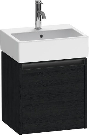 Duravit тумба подвесная под раковину 338 мм х 434 мм х 440 мм, ketho.2, k25070r16160000 цвет: чёрный дуб